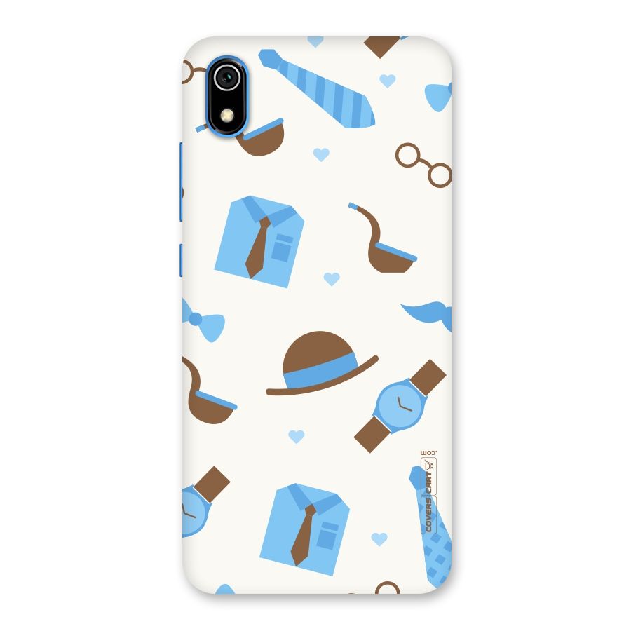 Pipe Hat Watch Pattern Back Case for Redmi 7A