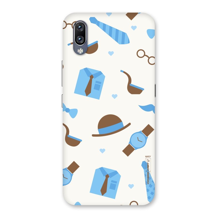 Pipe Hat Watch Pattern Back Case for Vivo NEX