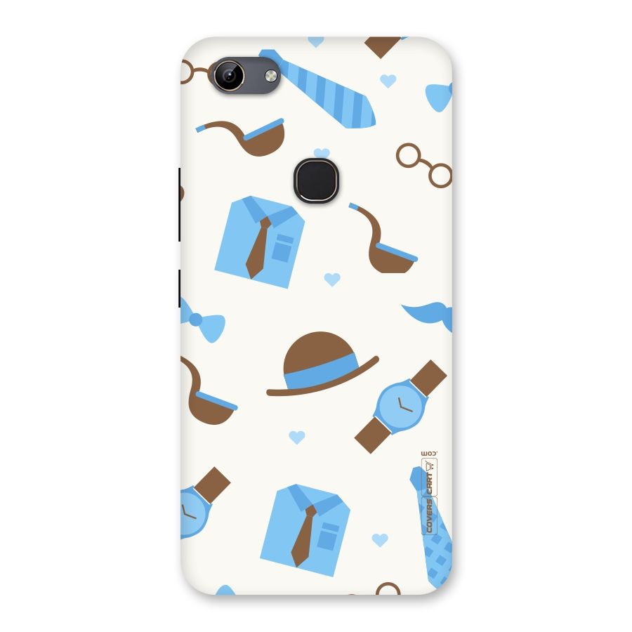 Pipe Hat Watch Pattern Back Case for Vivo Y81