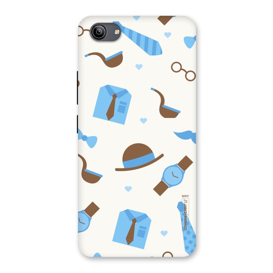 Pipe Hat Watch Pattern Back Case for Vivo Y81i