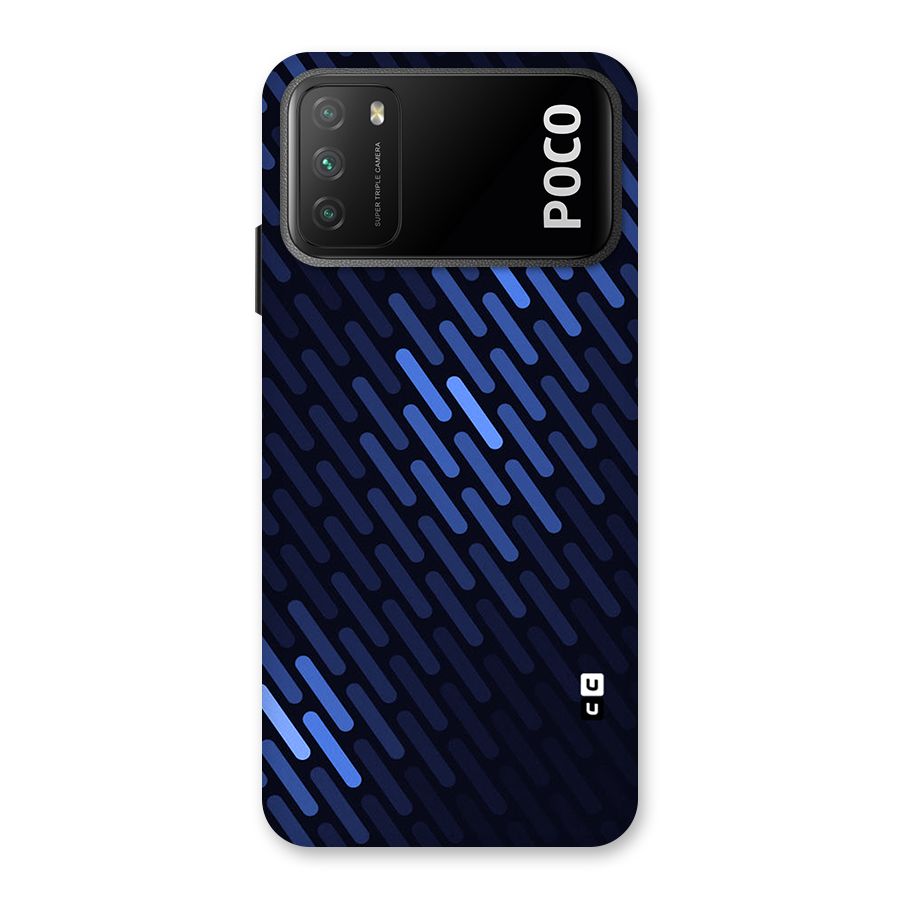 Pipe Shades Pattern Printed Back Case for Poco M3