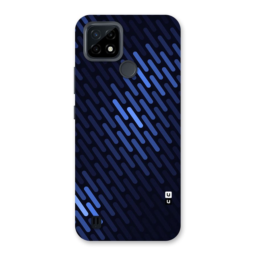 Pipe Shades Pattern Printed Back Case for Realme C21