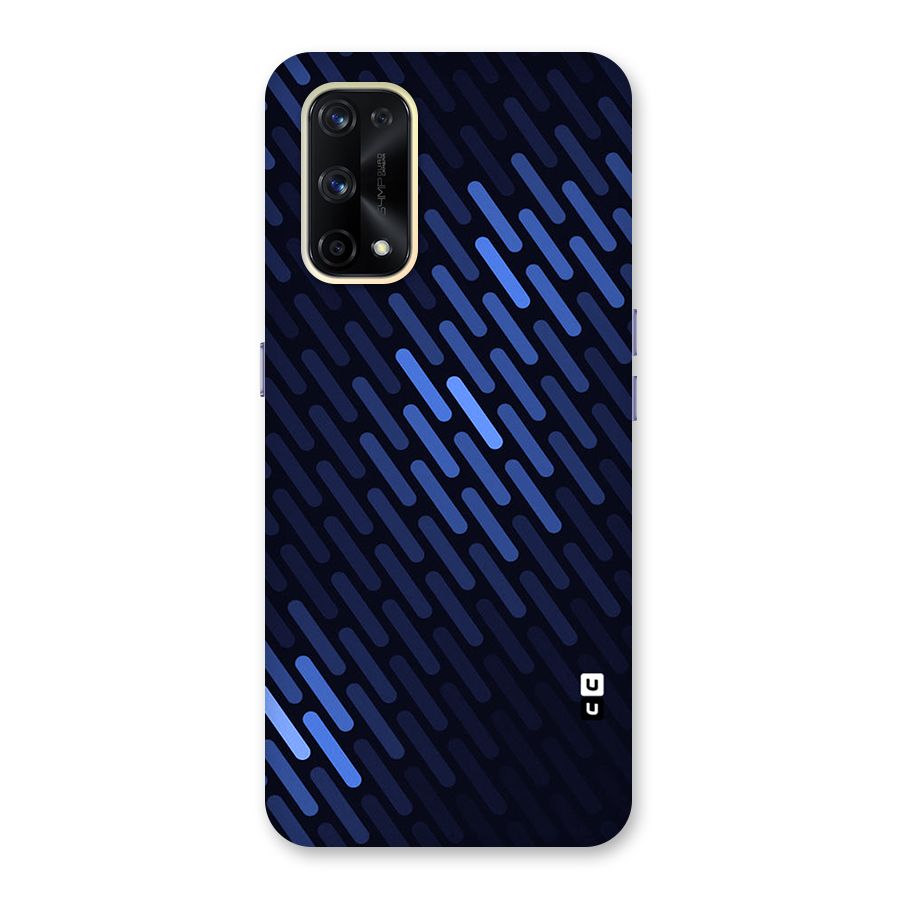 Pipe Shades Pattern Printed Glass Back Case for Realme X7 Pro