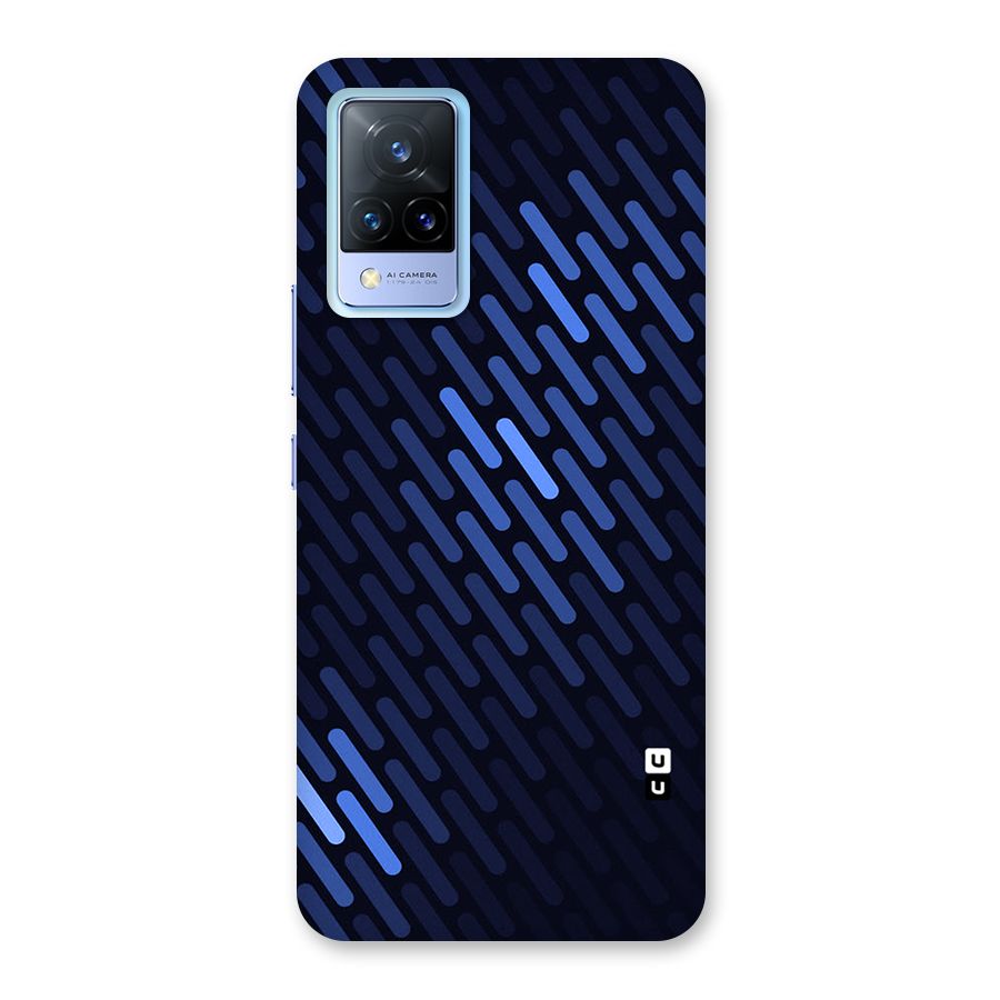 Pipe Shades Pattern Printed Back Case for Vivo V21 5G