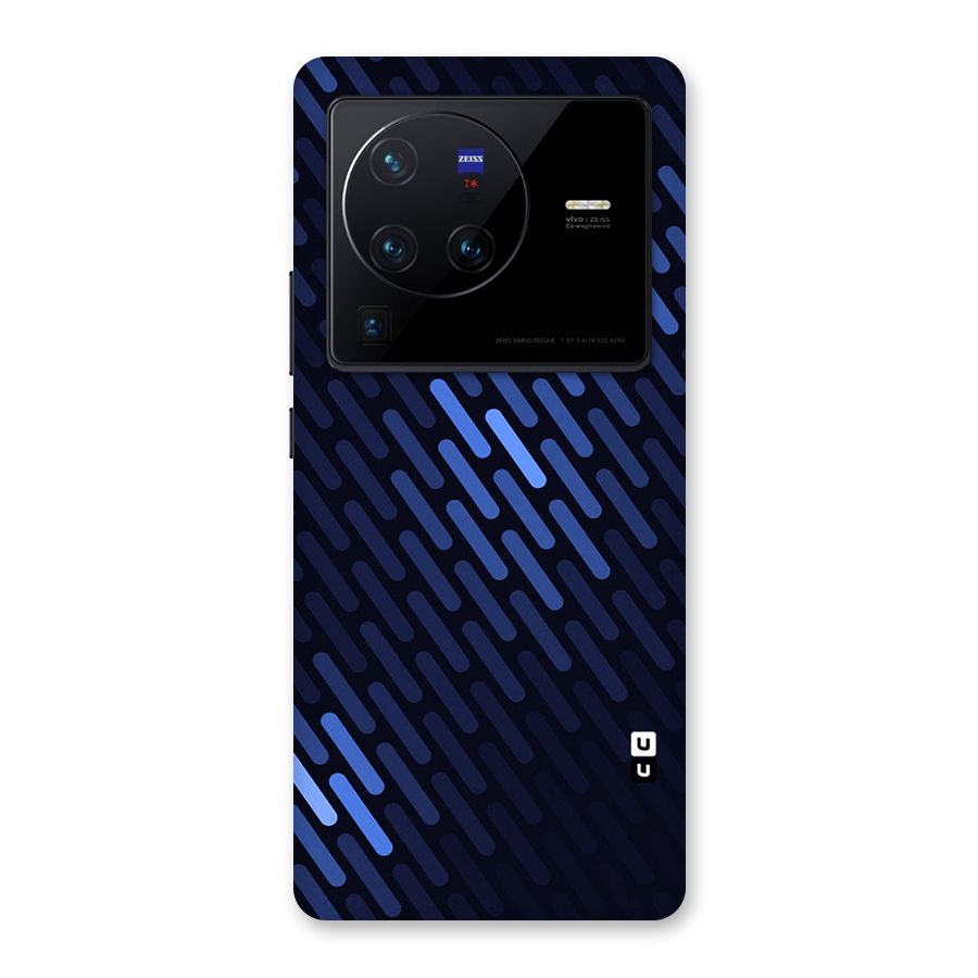 Pipe Shades Pattern Printed Back Case for Vivo X80 Pro