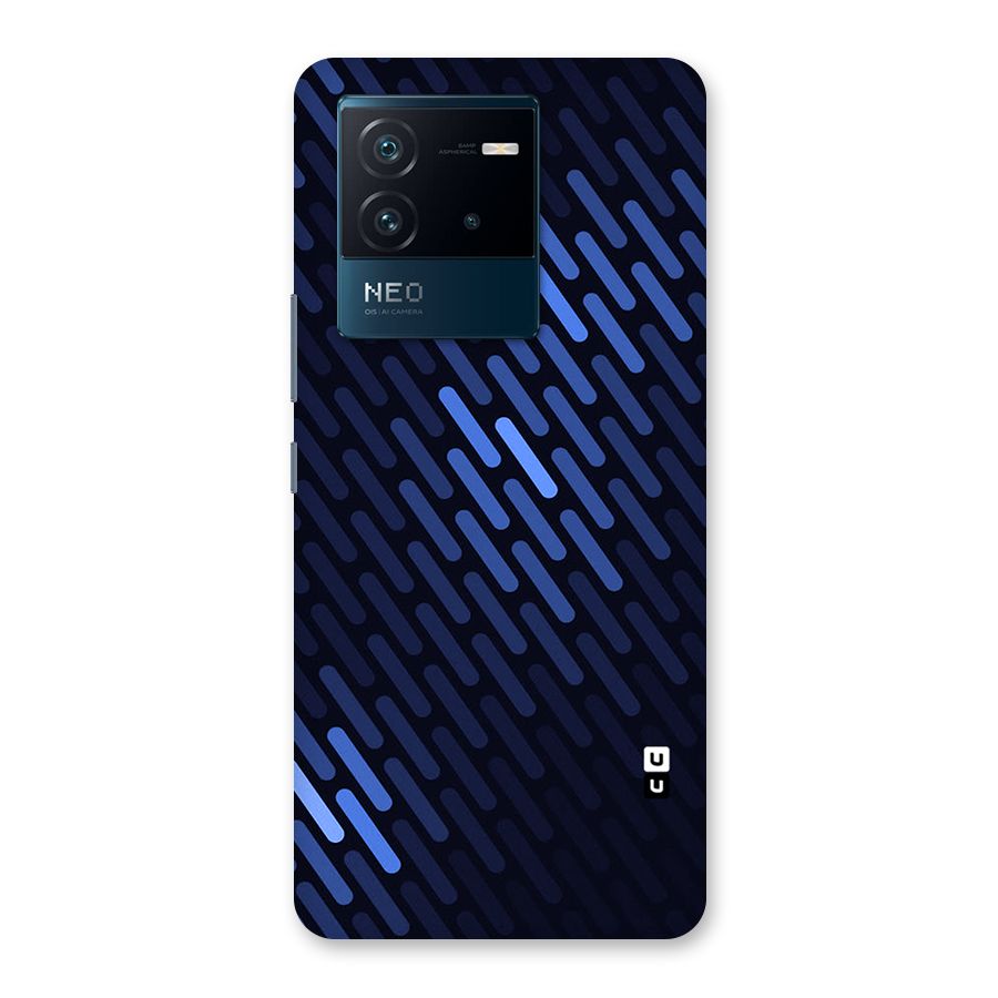 Pipe Shades Pattern Printed Back Case for Vivo iQOO Neo 6 5G
