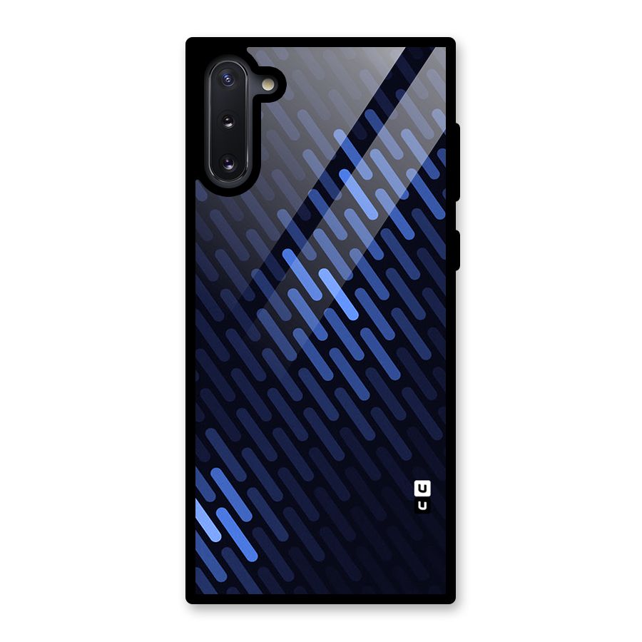 Pipe Shades Pattern Printed Glass Back Case for Galaxy Note 10
