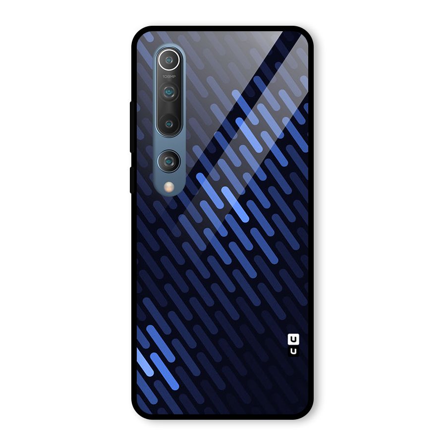 Pipe Shades Pattern Printed Glass Back Case for Mi 10