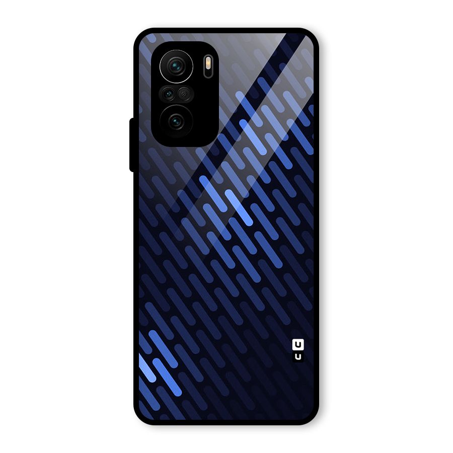 Pipe Shades Pattern Printed Glass Back Case for Mi 11x