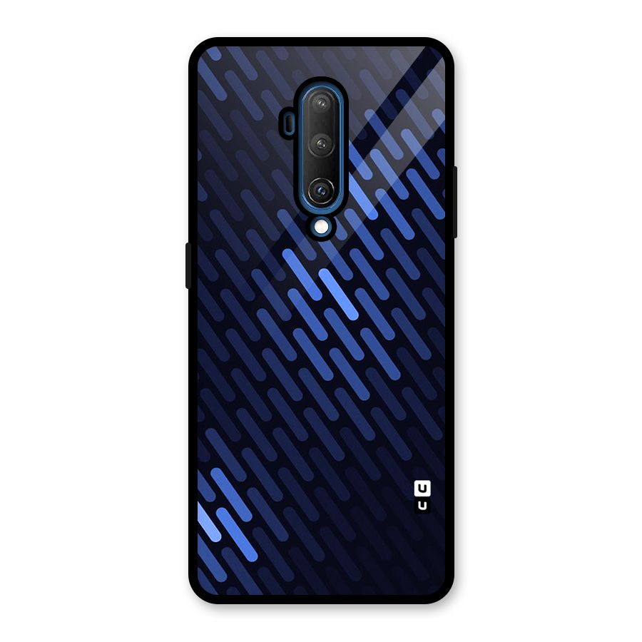 Pipe Shades Pattern Printed Glass Back Case for OnePlus 7T Pro
