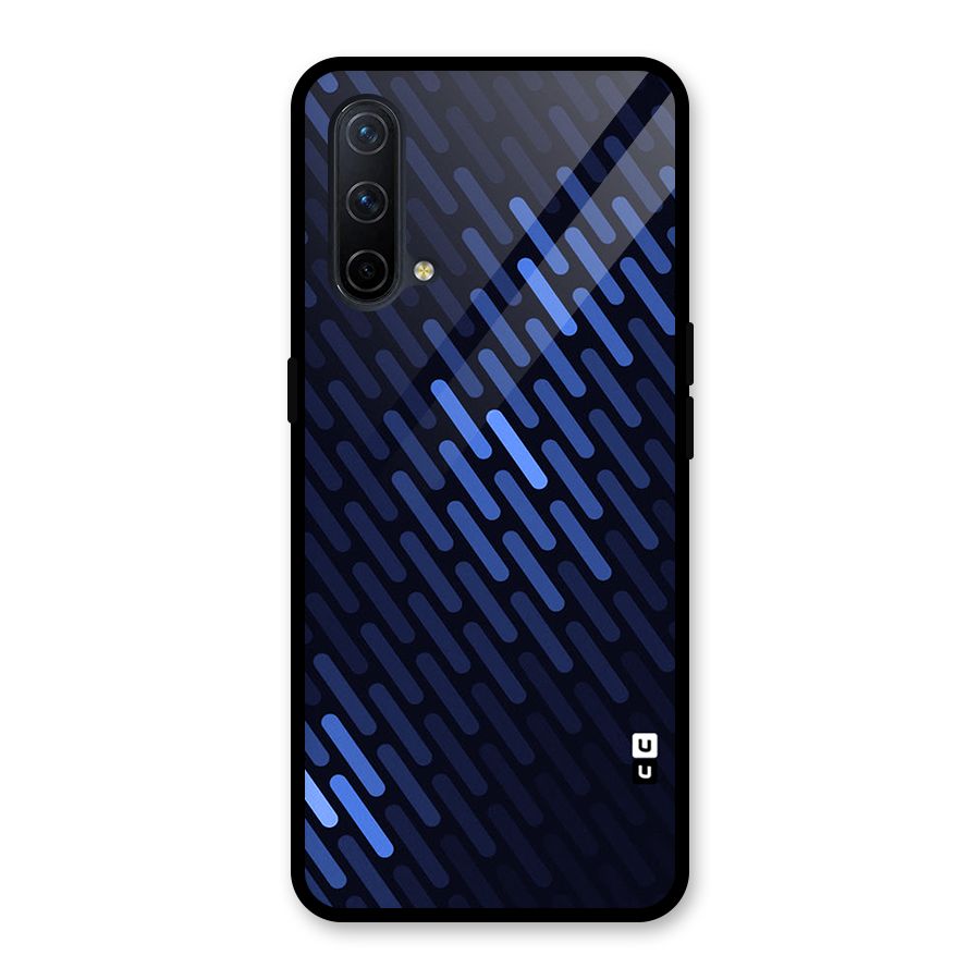Pipe Shades Pattern Printed Glass Back Case for OnePlus Nord CE 5G