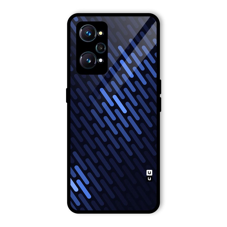 Pipe Shades Pattern Printed Glass Back Case for Realme GT 2