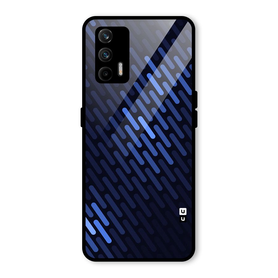 Pipe Shades Pattern Printed Glass Back Case for Realme GT 5G