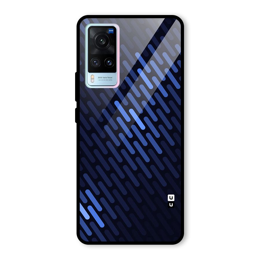 Pipe Shades Pattern Printed Glass Back Case for Vivo X60