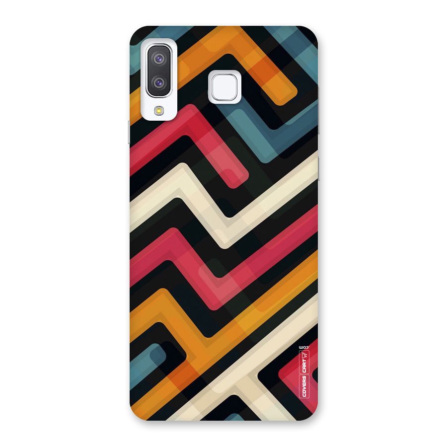 Pipelines Back Case for Galaxy A8 Star