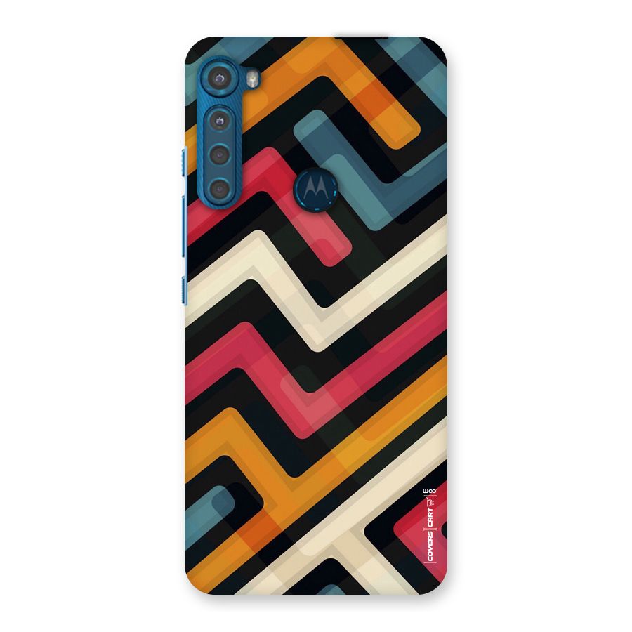 Pipelines Back Case for Motorola One Fusion Plus