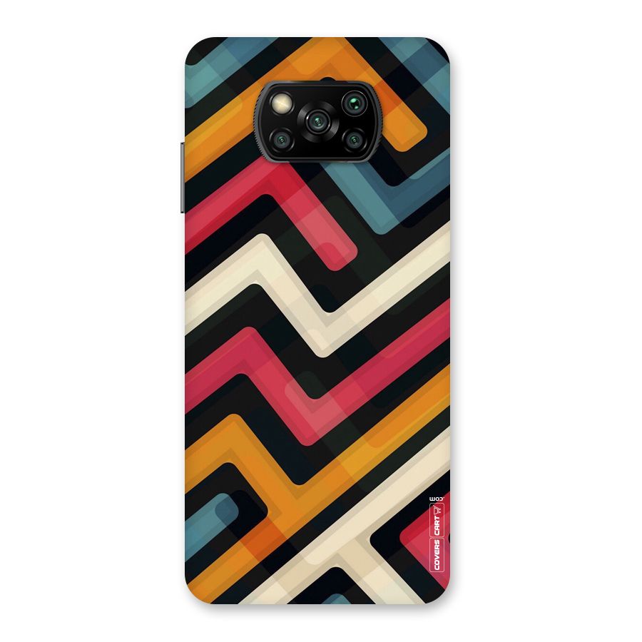 Pipelines Back Case for Poco X3