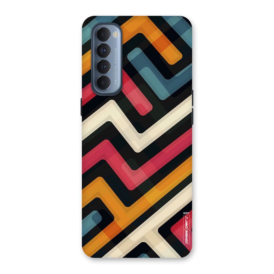 Pipelines Back Case for Reno4 Pro