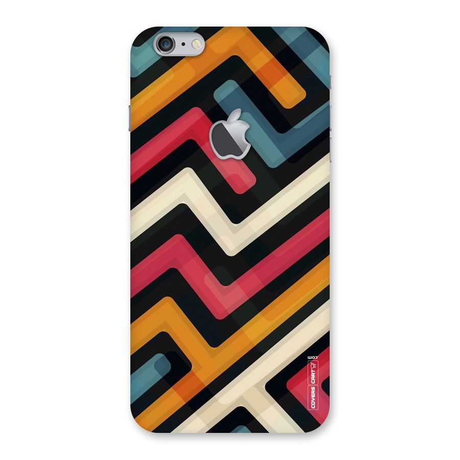 Pipelines Back Case for iPhone 6 Plus 6S Plus Logo Cut