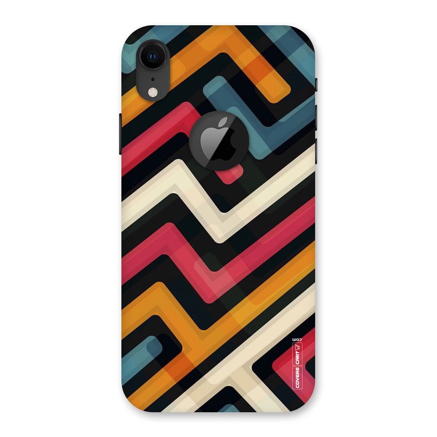 Pipelines Back Case for iPhone XR Logo Cut