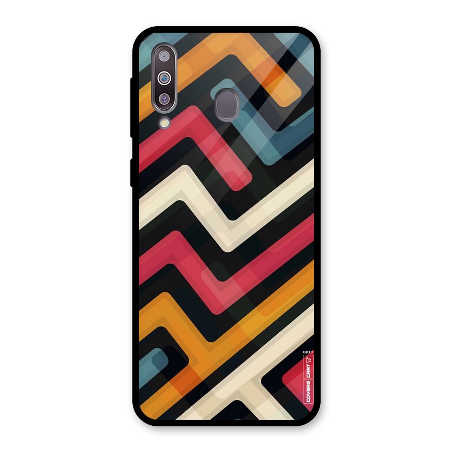 Pipelines Glass Back Case for Galaxy M30
