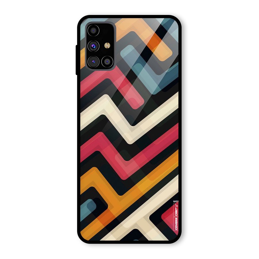 Pipelines Glass Back Case for Galaxy M31s