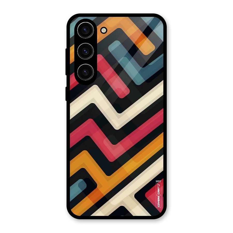 Pipelines Glass Back Case for Galaxy S23 Plus