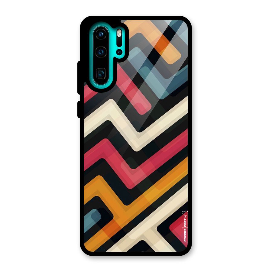 Pipelines Glass Back Case for Huawei P30 Pro