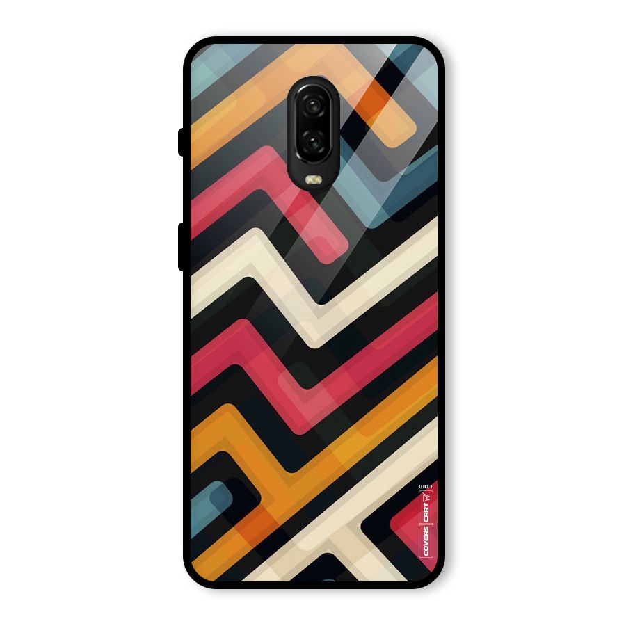 Pipelines Glass Back Case for OnePlus 6T
