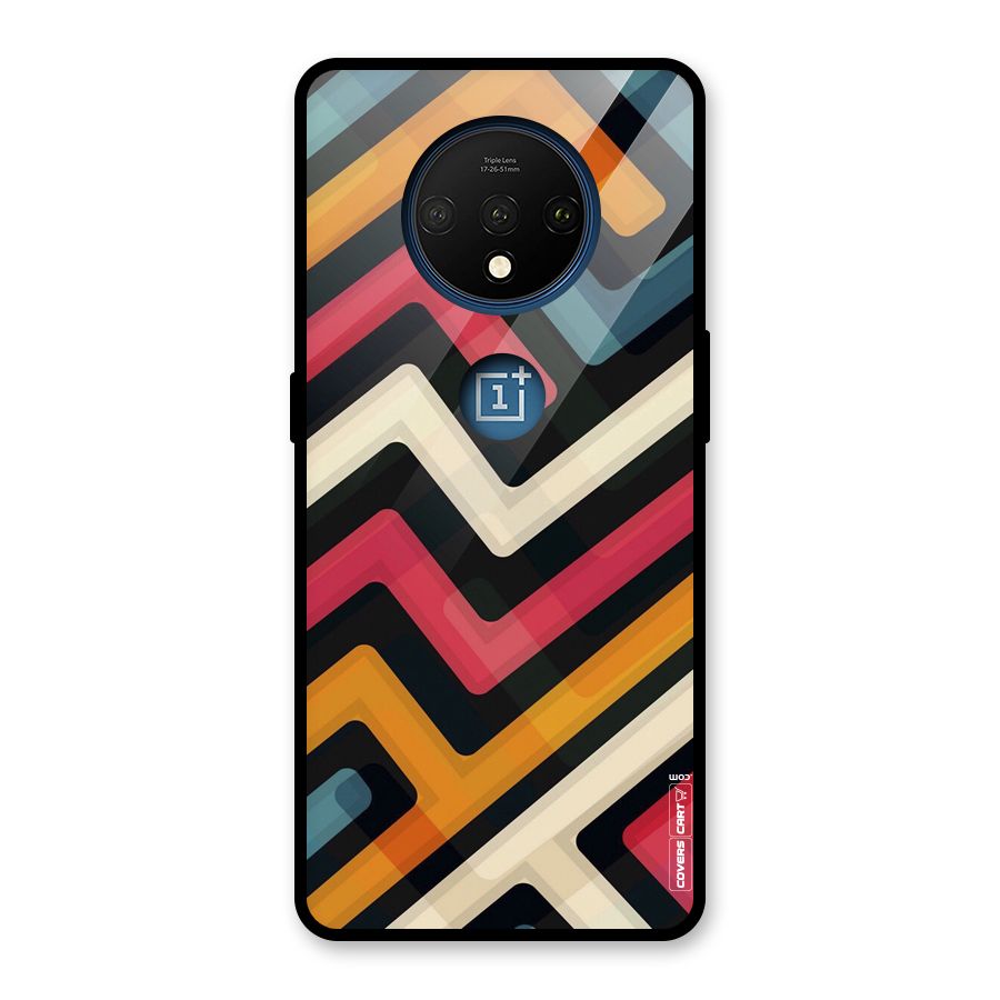 Pipelines Glass Back Case for OnePlus 7T
