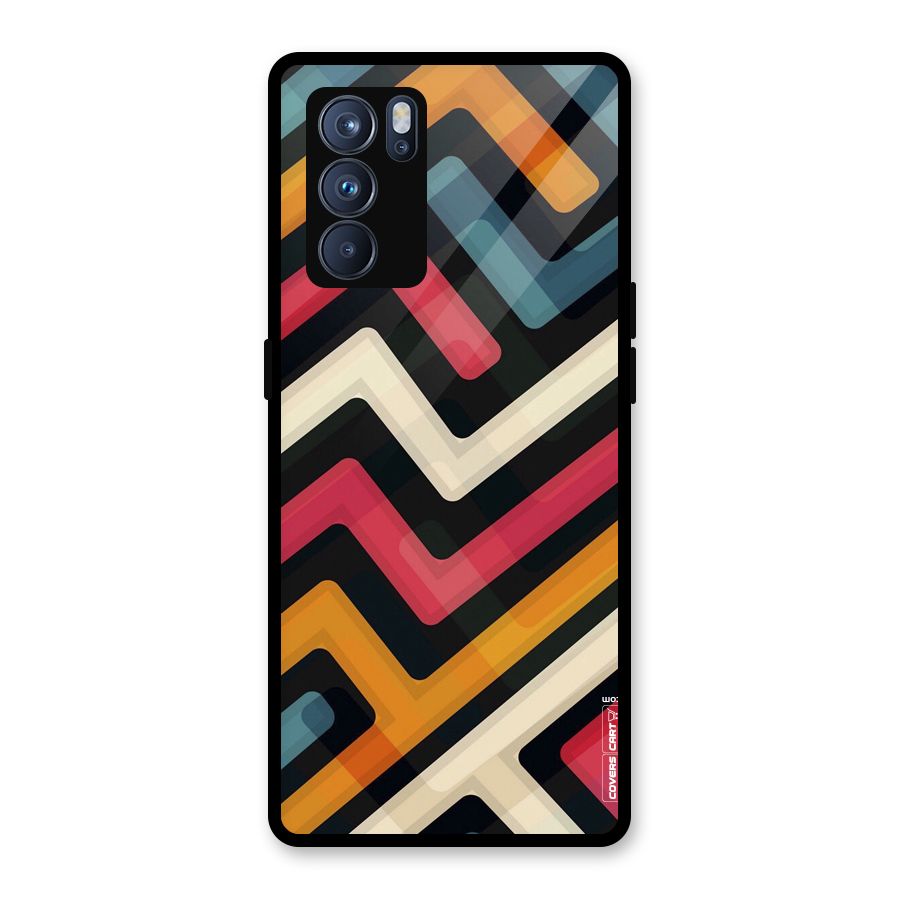 Pipelines Glass Back Case for Oppo Reno6 Pro 5G