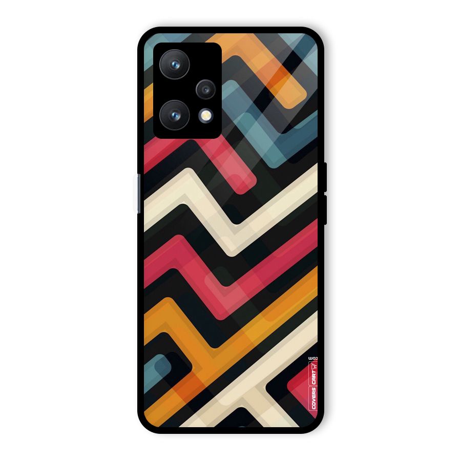 Pipelines Glass Back Case for Realme 9 Pro 5G