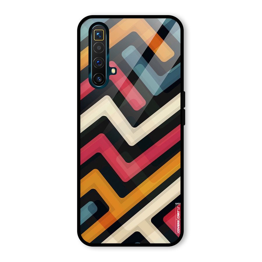 Pipelines Glass Back Case for Realme X3
