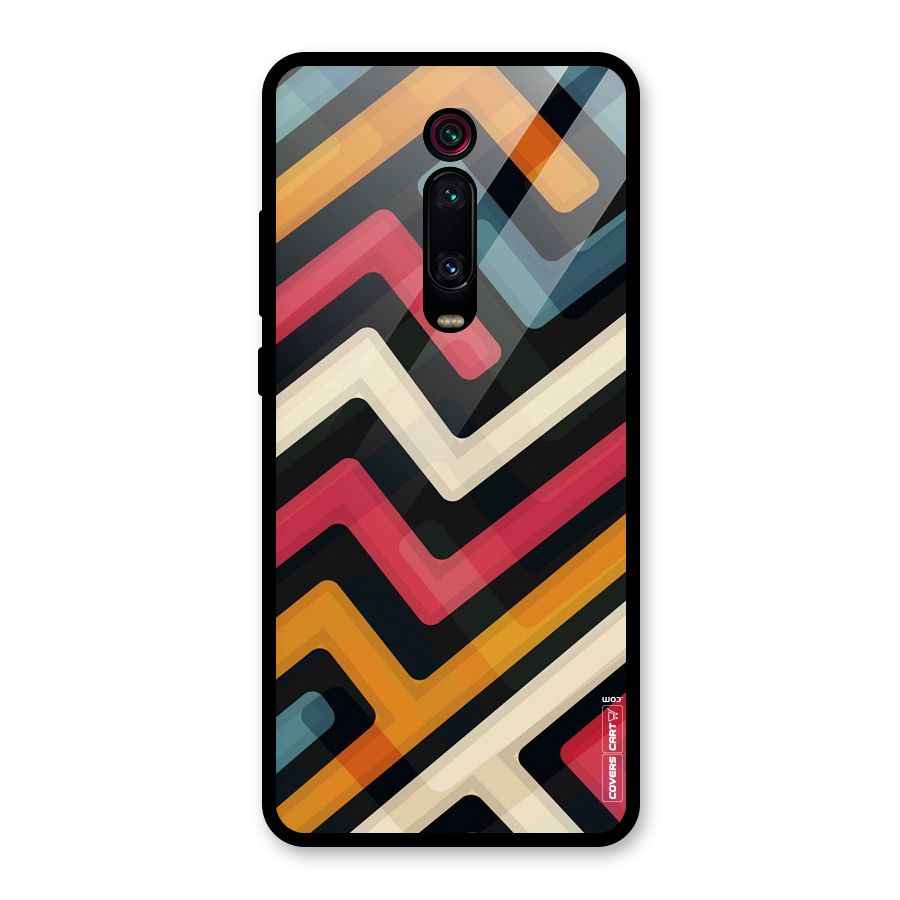 Pipelines Glass Back Case for Redmi K20