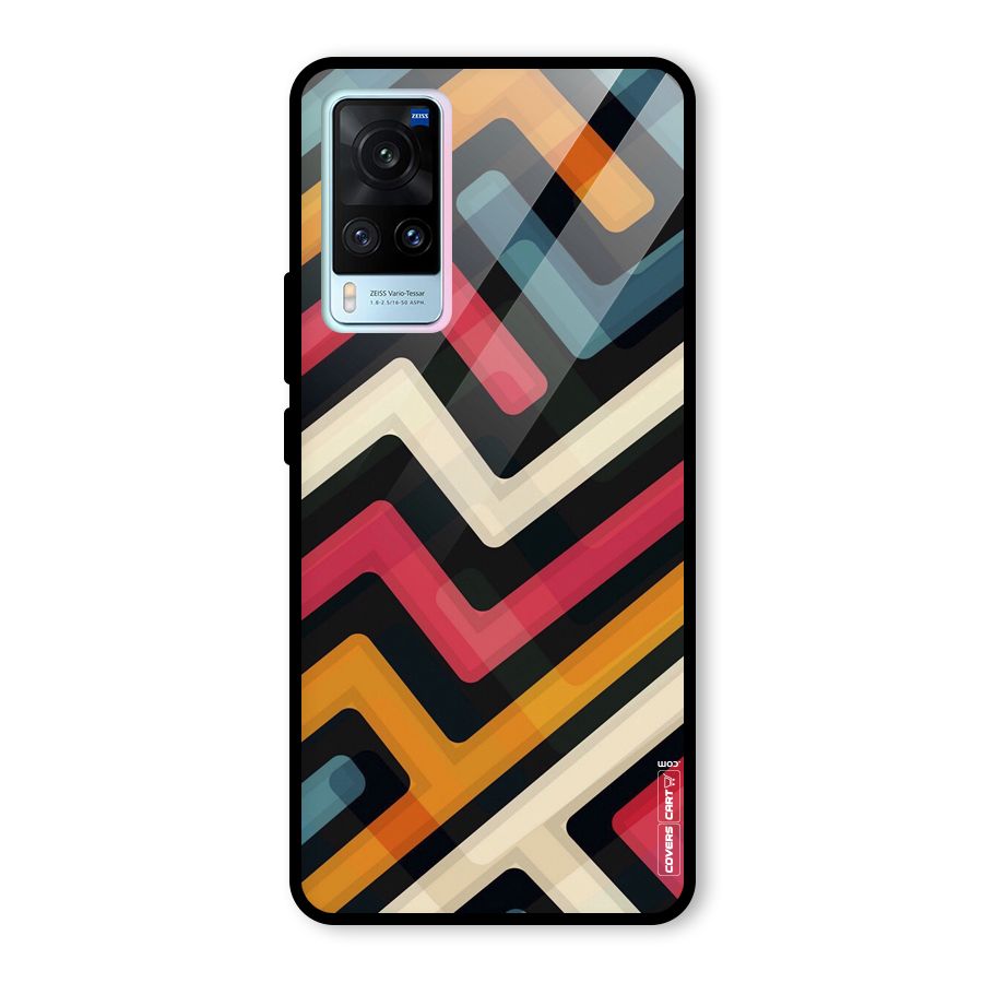 Pipelines Glass Back Case for Vivo X60