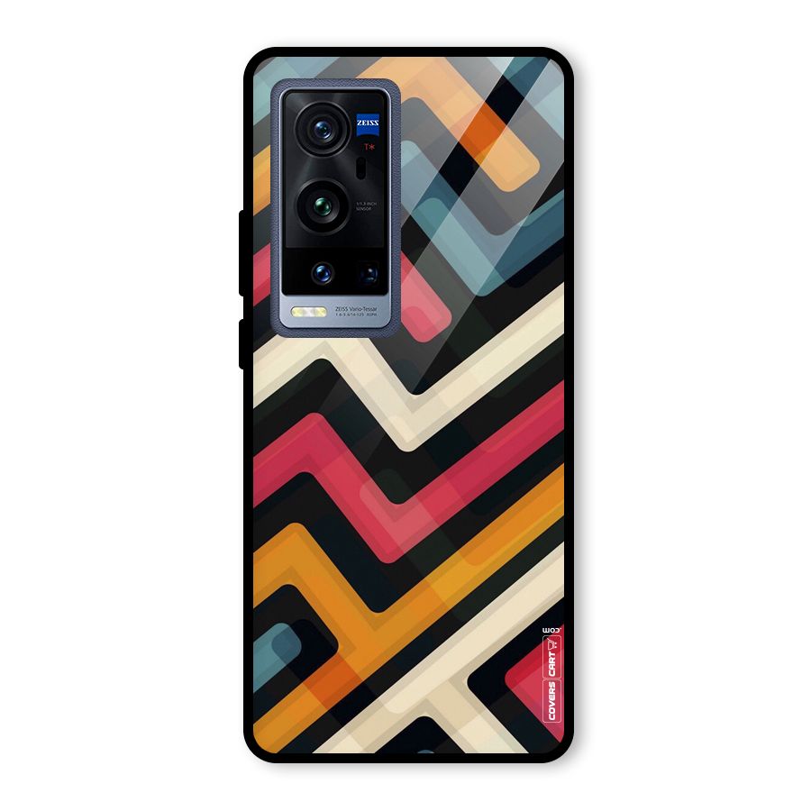 Pipelines Glass Back Case for Vivo X60 Pro Plus