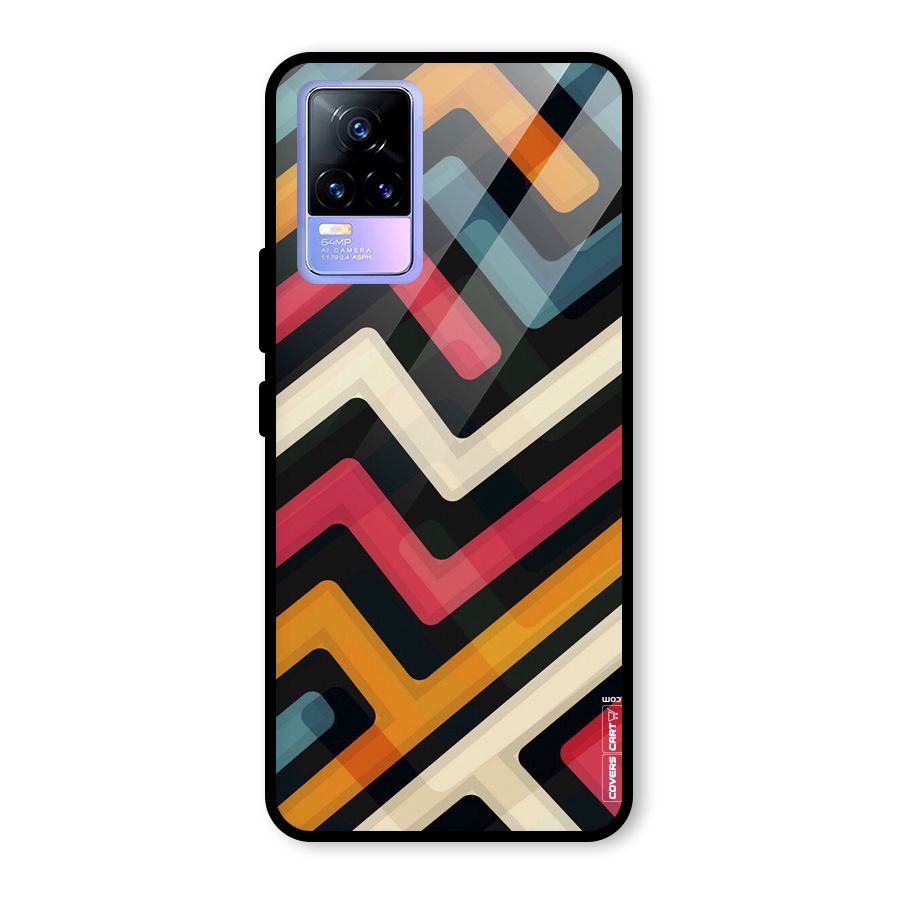 Pipelines Glass Back Case for Vivo Y73