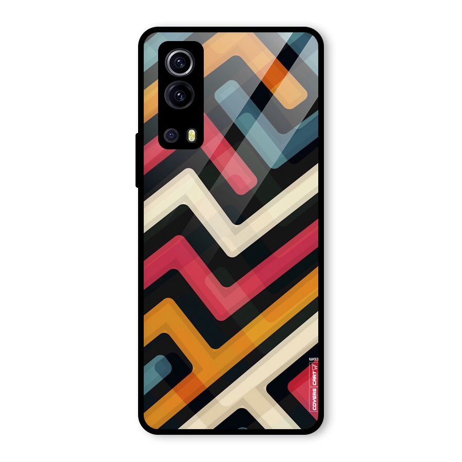 Pipelines Glass Back Case for Vivo iQOO Z3