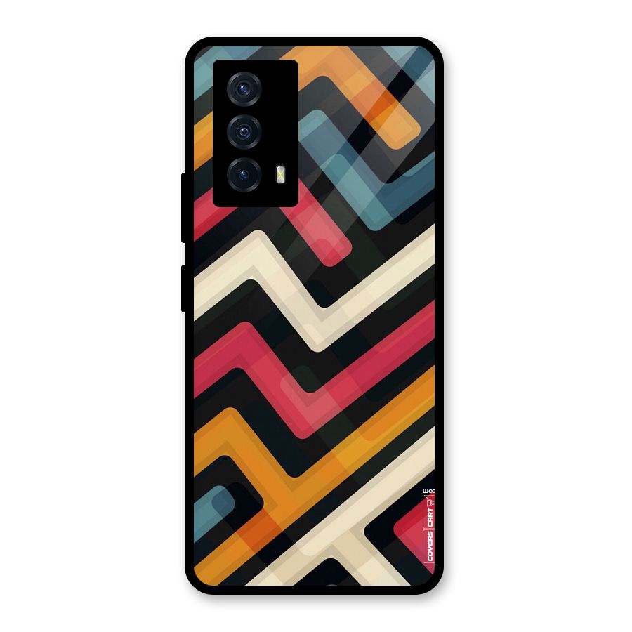 Pipelines Glass Back Case for Vivo iQOO Z5
