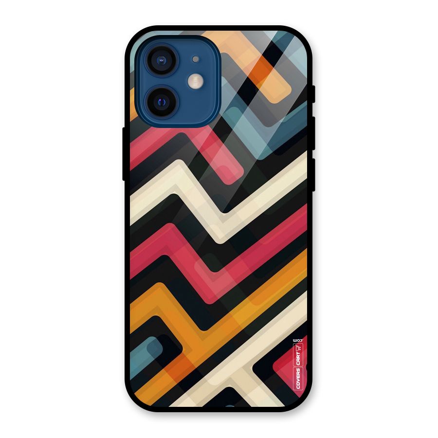 Pipelines Glass Back Case for iPhone 12 Mini