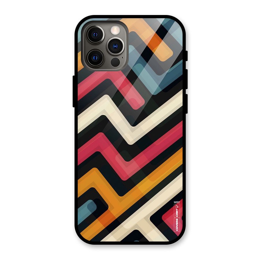 Pipelines Glass Back Case for iPhone 12 Pro