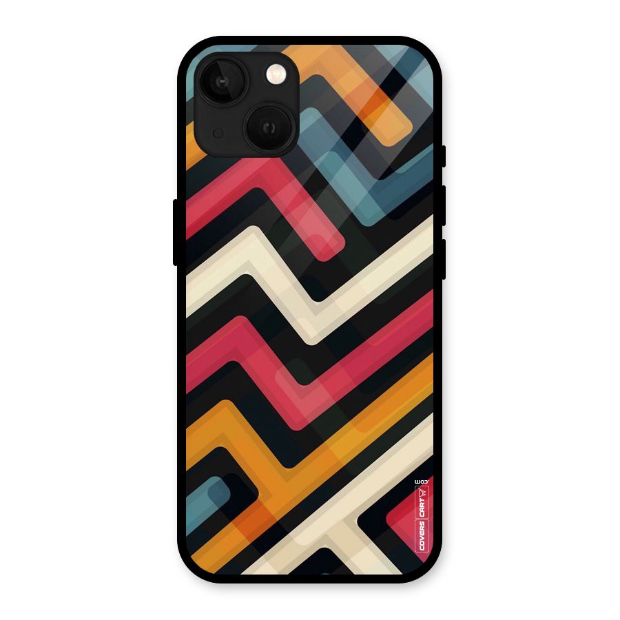 Pipelines Glass Back Case for iPhone 13