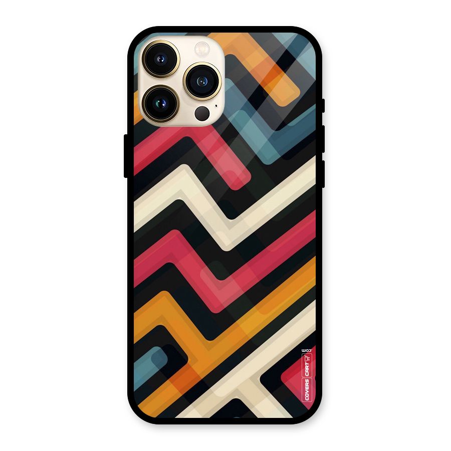 Pipelines Glass Back Case for iPhone 13 Pro Max