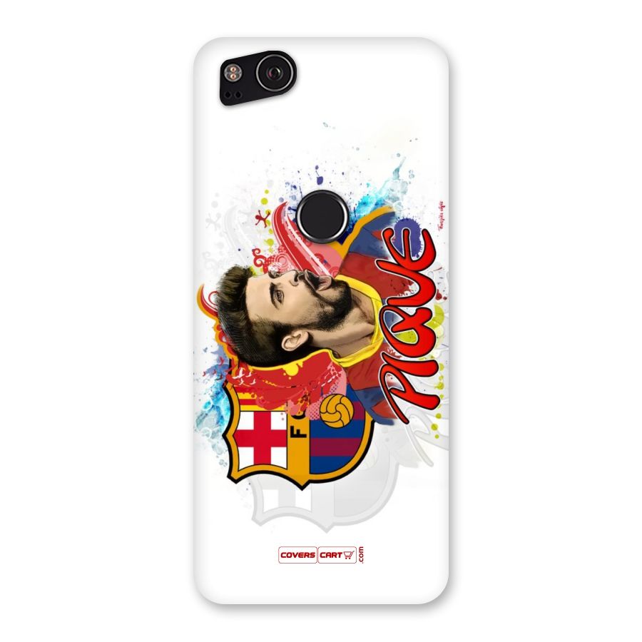 Pique FC Barcelona Back Case for Google Pixel 2