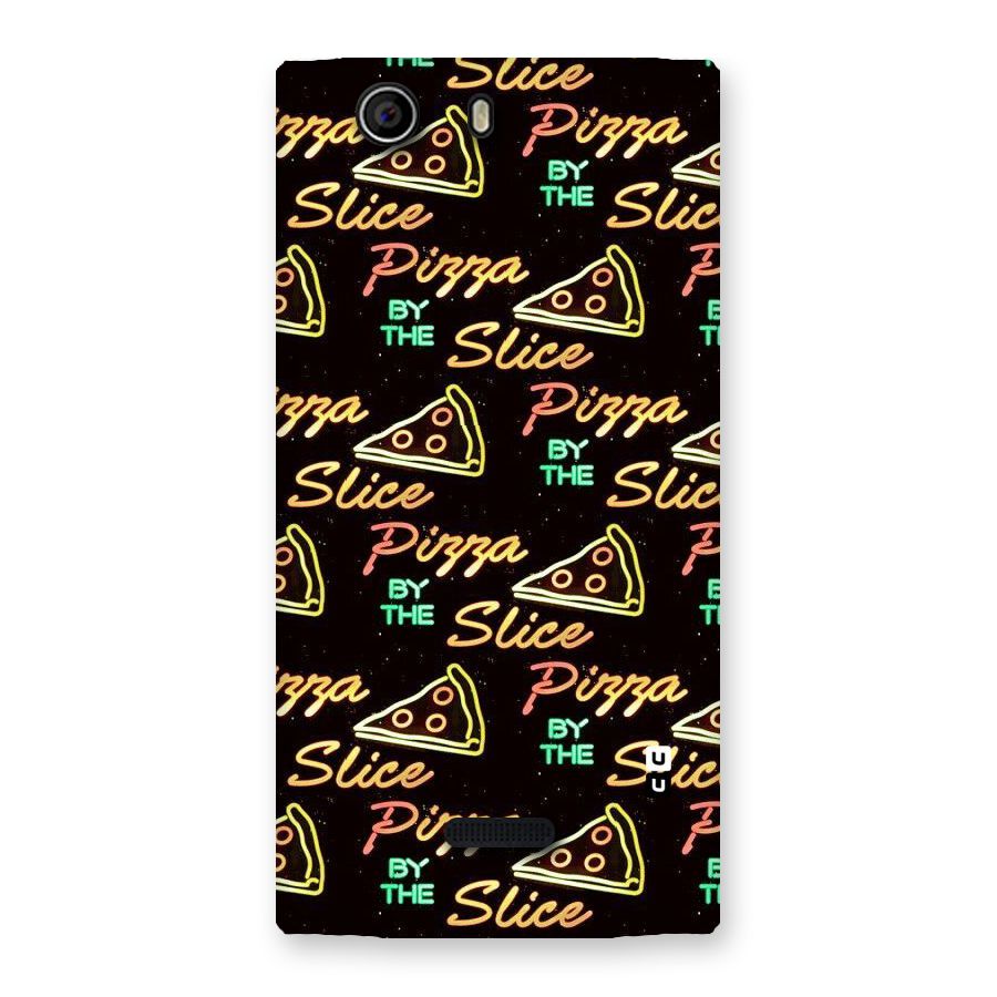 Pizza By Slice Back Case for Canvas Nitro 2 E311