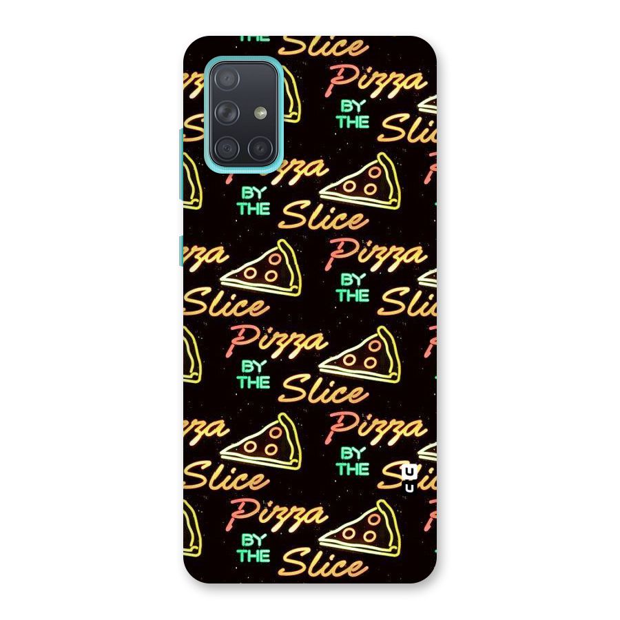 Pizza By Slice Back Case for Galaxy A71