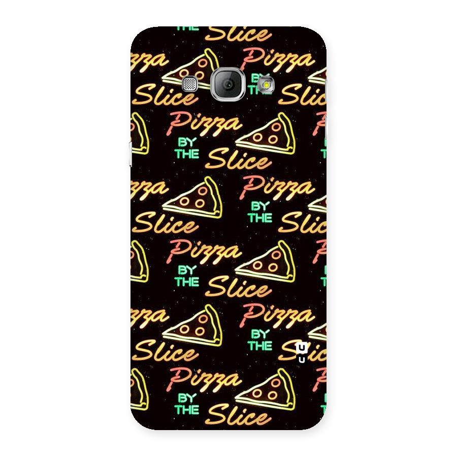Pizza By Slice Back Case for Galaxy A8