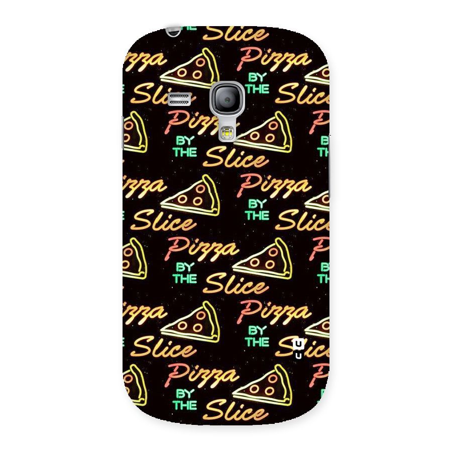 Pizza By Slice Back Case for Galaxy S3 Mini