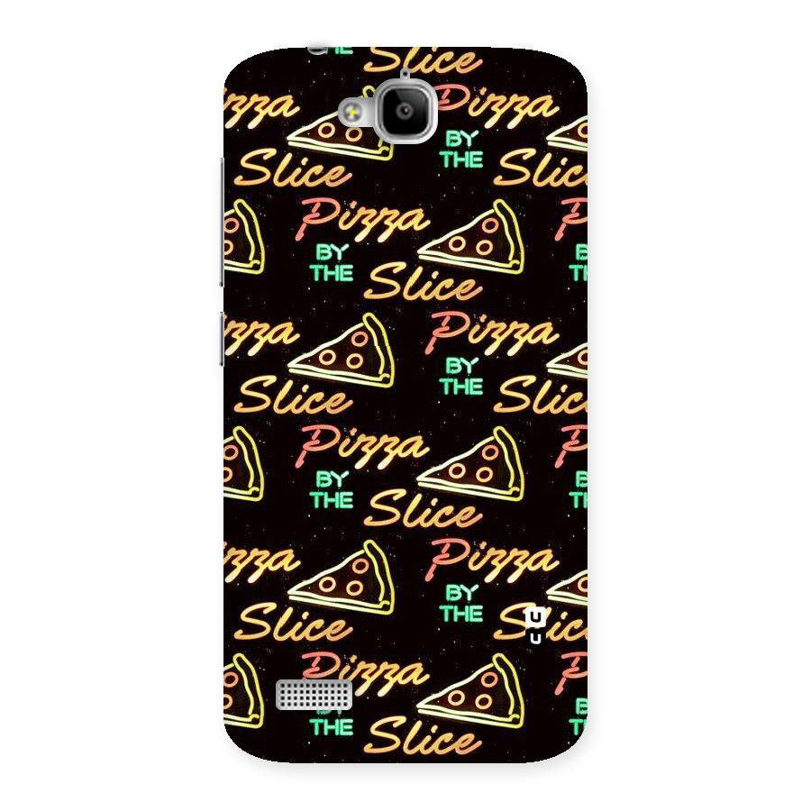 Pizza By Slice Back Case for Honor Holly
