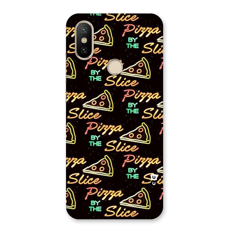 Pizza By Slice Back Case for Mi A2